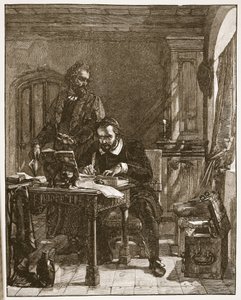 Tyndale oversetter Bibelen, illustrasjon fra 